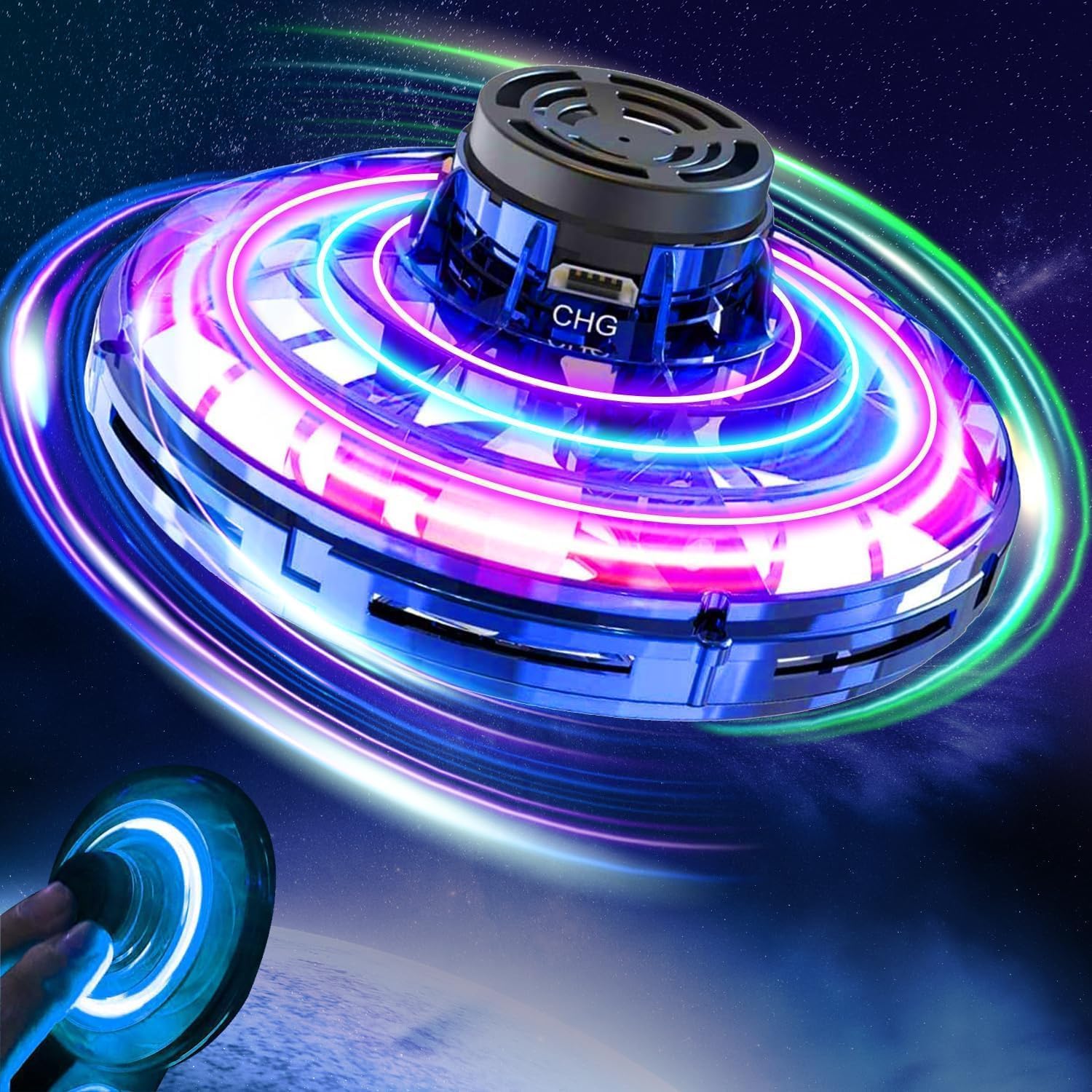 🛸 Magic Flying Spinner The Ultimate Flying Toy for All Ages!